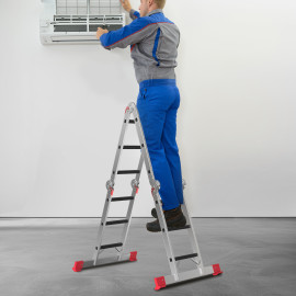 AMHANCIBLE EBAL01RD 红色多用途折叠梯