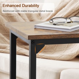  AMHANCIBLE C 形边桌套装（2 件）HET02CBR 