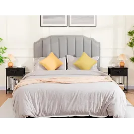 AMHANCIBLE  Industrial End Tables Living Room with Storage Shelf HET03SDBK 