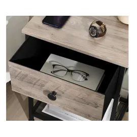 AMHANCIBLE Night Stand Set 2 HET03SDGY