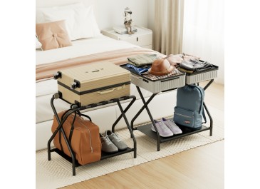 AMHANCIBLE Luggage Rack Set of 2