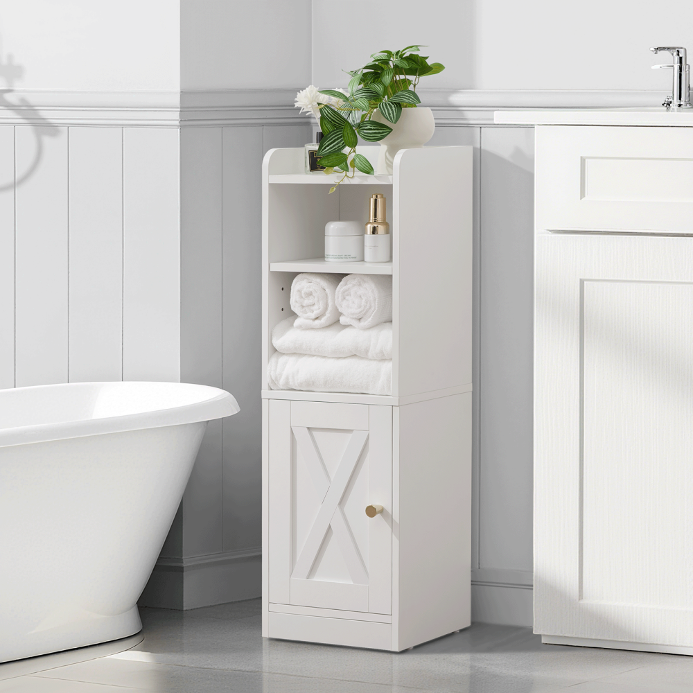 AMHANCIBLE 1pcs freestanding bathroom cabinet
