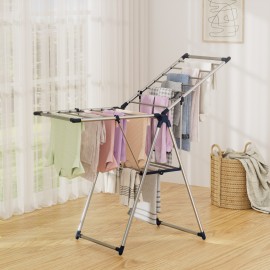 AMHANCIBLE Étendoir à linge pliable robuste