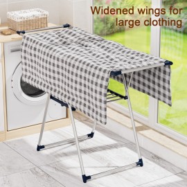 AMHANCIBLE Étendoir à linge pliable robuste