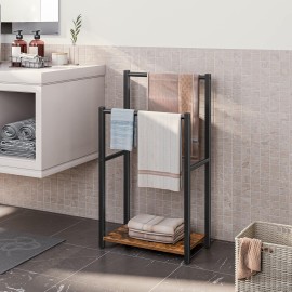 AMHANCIBLE Free Standing Towel Rack for Bathroom